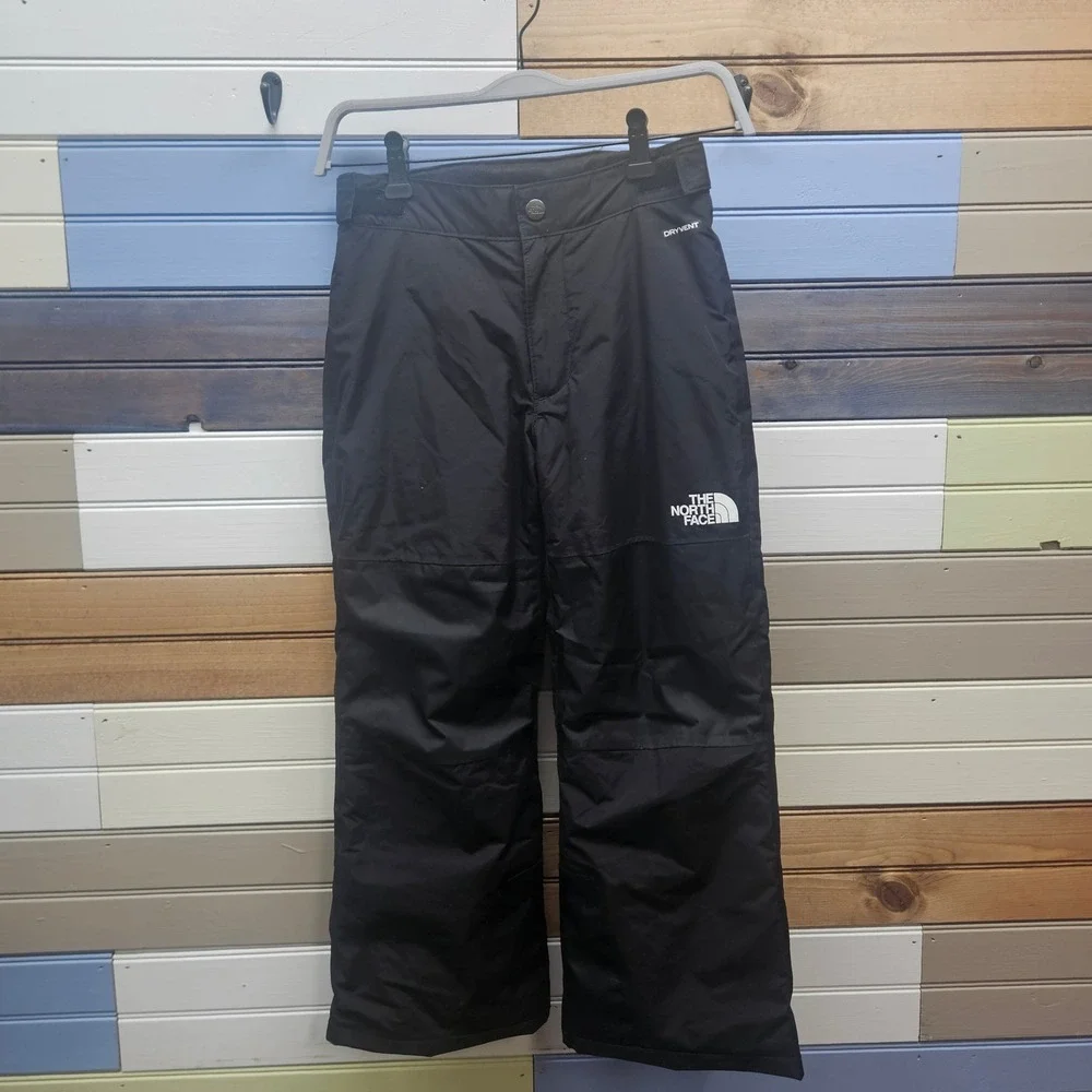 The North Face Boys Black DryVent EZ Grow Insulated Snow Pants Size S 7/8